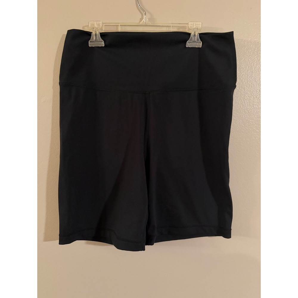 Yogalicious Lux Everyday 7 Inch Bike Shorts Black XXL Women Activewear
